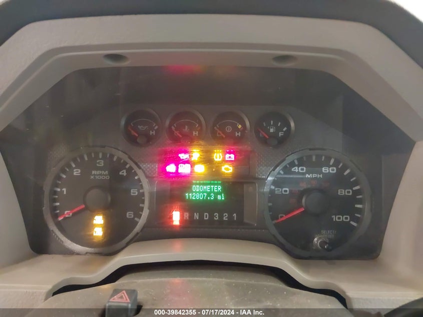 2010 Ford F-250 Super Duty VIN: 1FTNF2B54AEB14354 Lot: 39842355