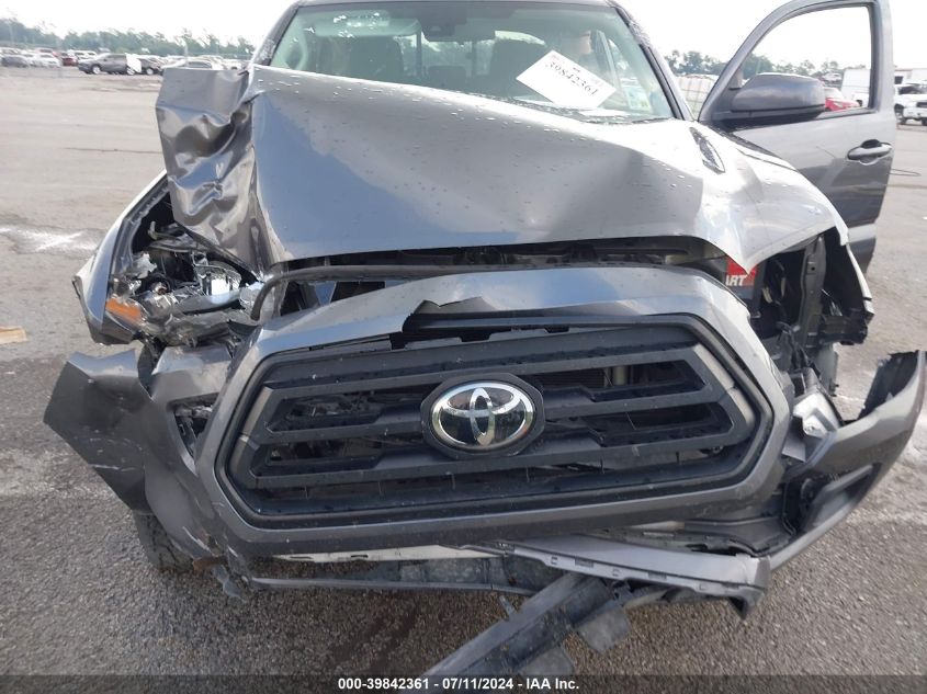 2021 Toyota Tacoma Sr V6 VIN: 5TFCZ5AN2MX254350 Lot: 39842361