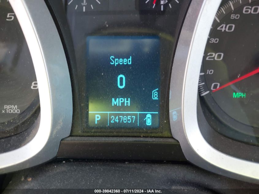 2011 Chevrolet Equinox 2Lt VIN: 2CNFLNEC4B6215257 Lot: 39842360