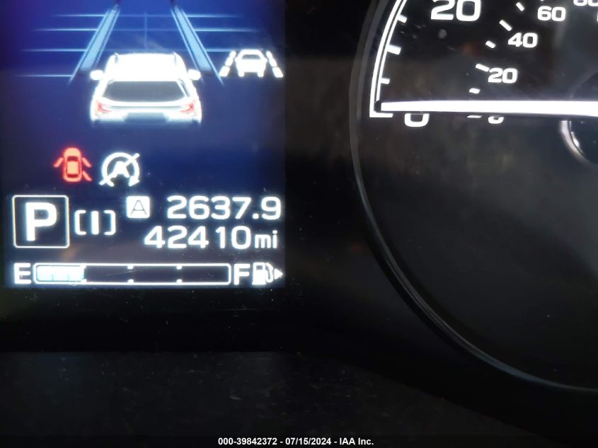 2019 Subaru Forester VIN: JF2SKACC1KH489657 Lot: 39842372