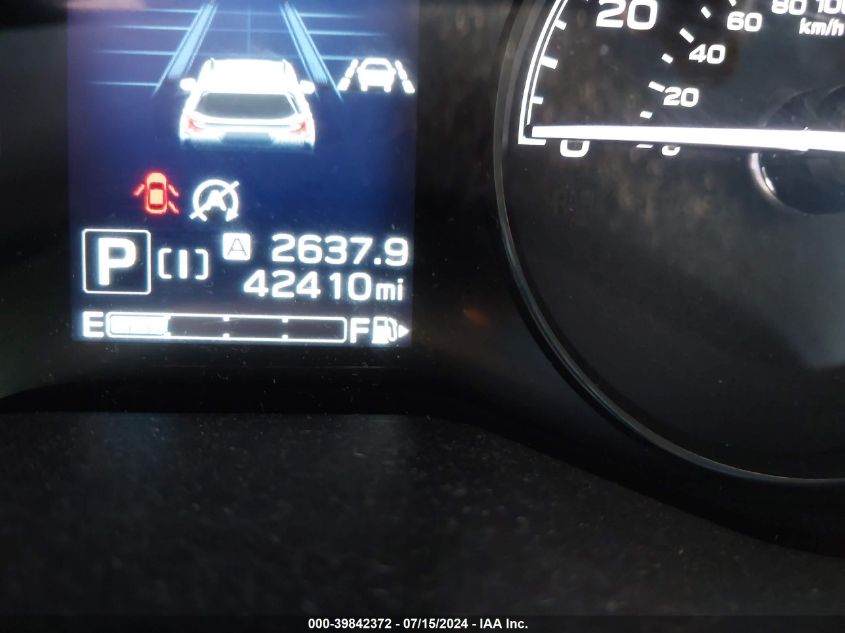 2019 Subaru Forester VIN: JF2SKACC1KH489657 Lot: 39842372