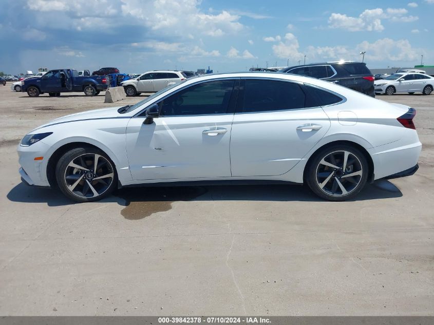 2021 Hyundai Sonata Sel Plus VIN: 5NPEJ4J27MH129629 Lot: 39842378