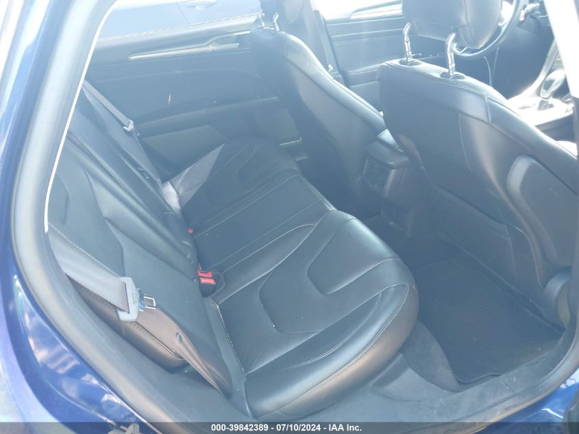 2014 Ford Fusion Titanium VIN: 3FA6P0D91ER192623 Lot: 39842389