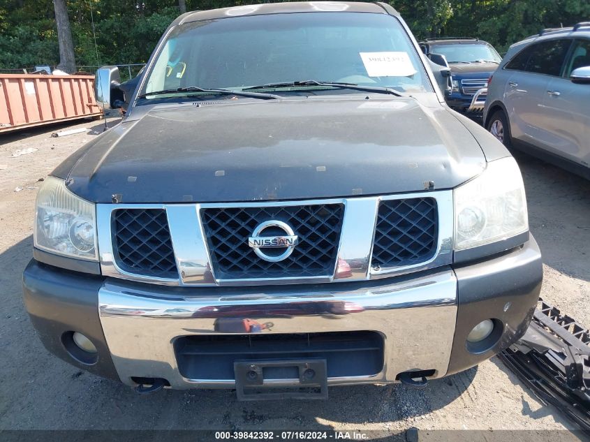 2005 Nissan Titan Xe/Se/Le VIN: 1N6BA07B55N562044 Lot: 39842392