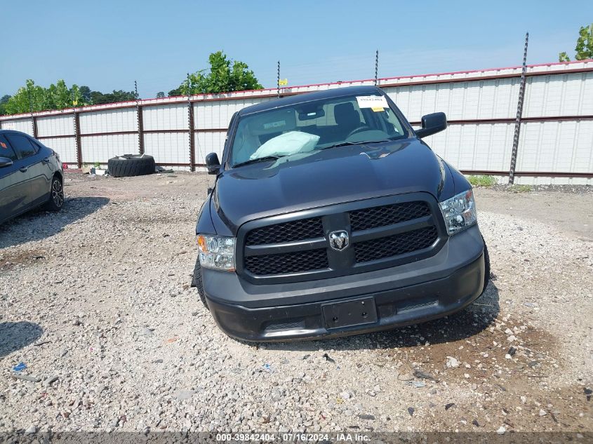 2019 Ram 1500 Classic Tradesman Quad Cab 4X4 6'4 Box VIN: 1C6RR7FG6KS578614 Lot: 39842404