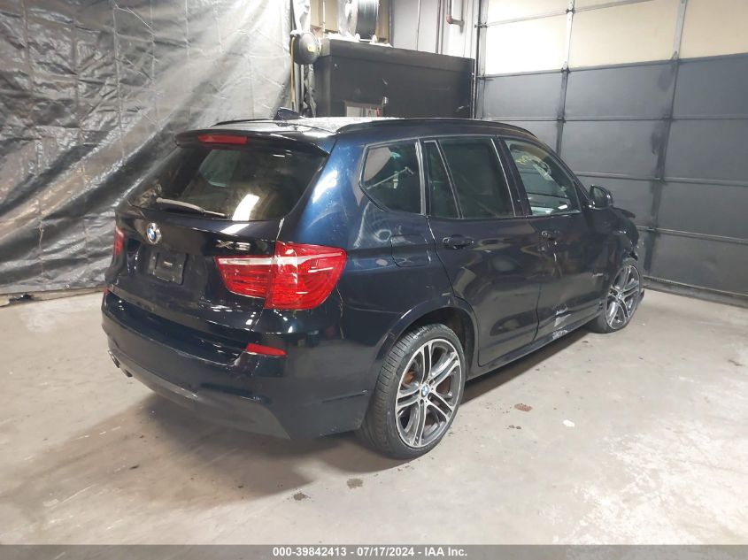 VIN 5UXWX9C38H0T21505 2017 BMW X3, Xdrive28I no.4