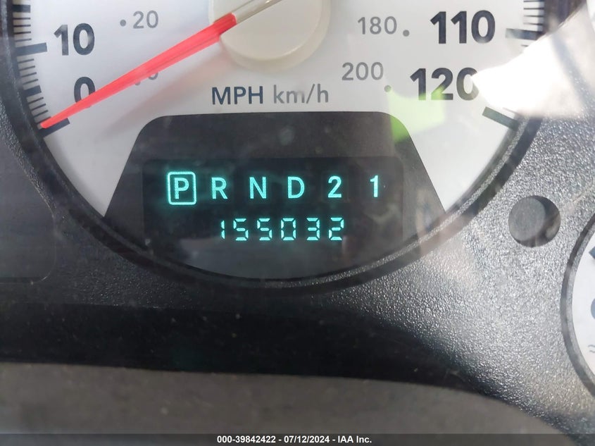 2008 Dodge Ram 1500 Slt VIN: 1D7HU18228S616307 Lot: 39842422