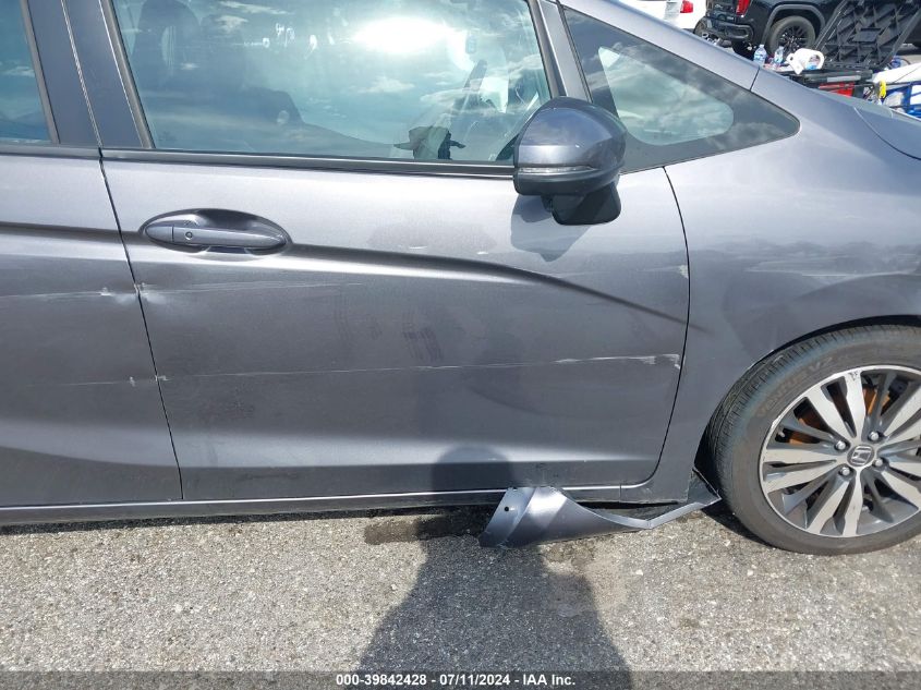 2018 Honda Fit Ex-L VIN: 3HGGK5H90JM722349 Lot: 39842428