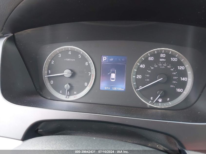 2016 Hyundai Sonata Eco VIN: 5NPE24AA8GH399963 Lot: 39842431