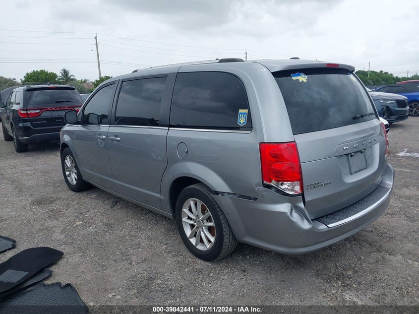 VIN 2C4RDGCG4JR250393 2018 DODGE GRAND CARAVAN SXT