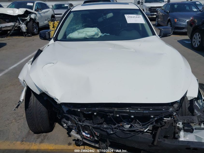 2022 Infiniti Q50 Luxe VIN: JN1EV7BP8NM310703 Lot: 39842442