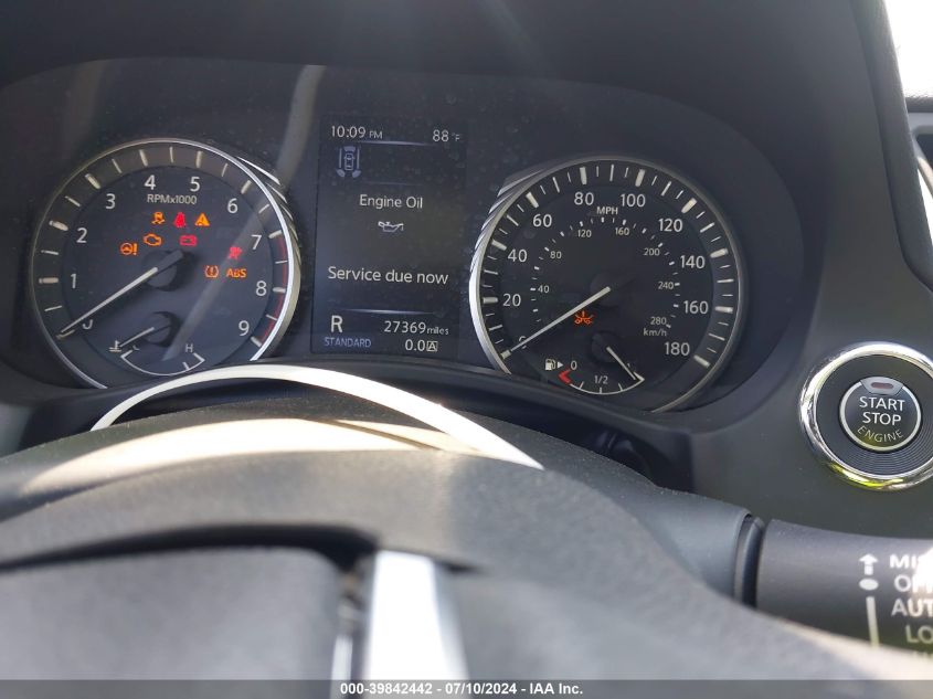 2022 Infiniti Q50 Luxe VIN: JN1EV7BP8NM310703 Lot: 39842442