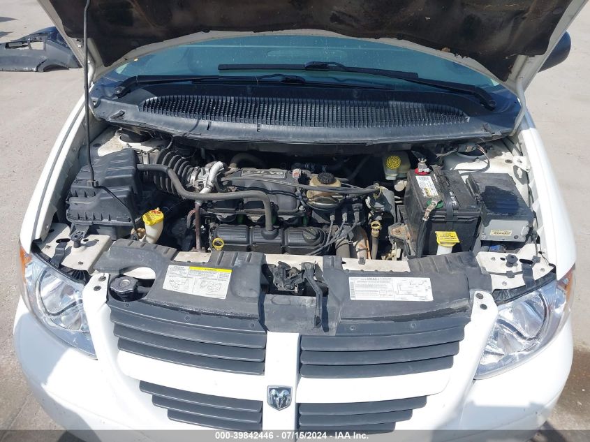 2006 Dodge Grand Caravan Se VIN: 1D4GP24R86B577342 Lot: 39842446