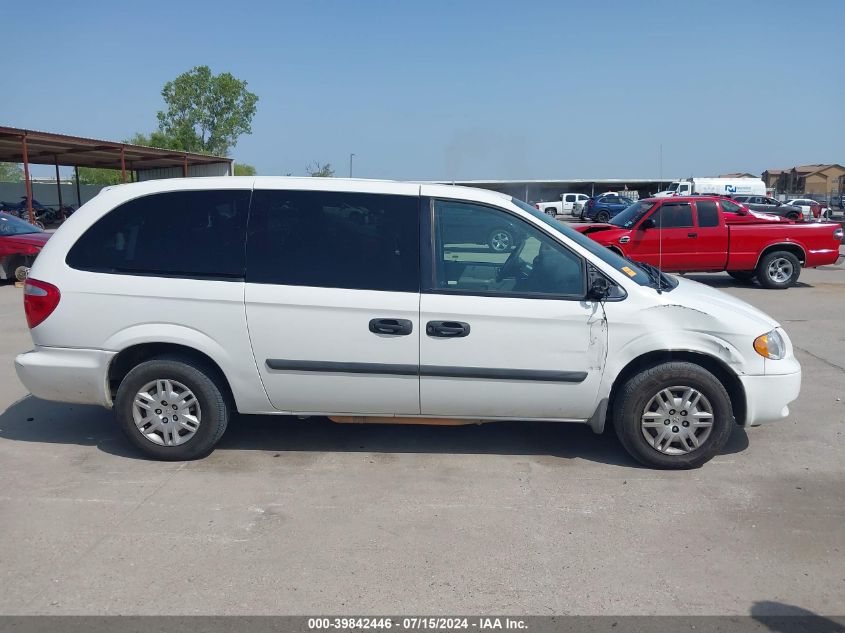 2006 Dodge Grand Caravan Se VIN: 1D4GP24R86B577342 Lot: 39842446