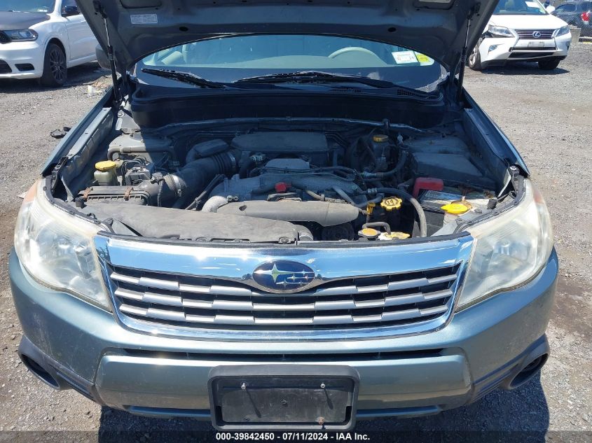 2010 Subaru Forester 2.5X VIN: JF2SH6BC5AH917743 Lot: 39842450