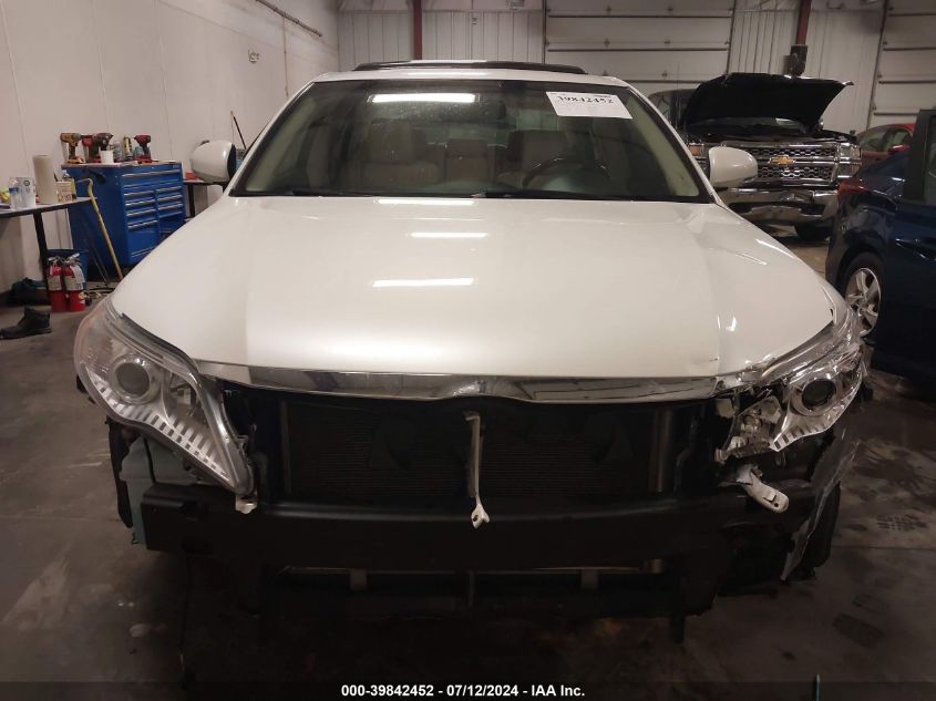 2012 Toyota Avalon Limited VIN: 4T1BK3DB0CU473020 Lot: 39842452