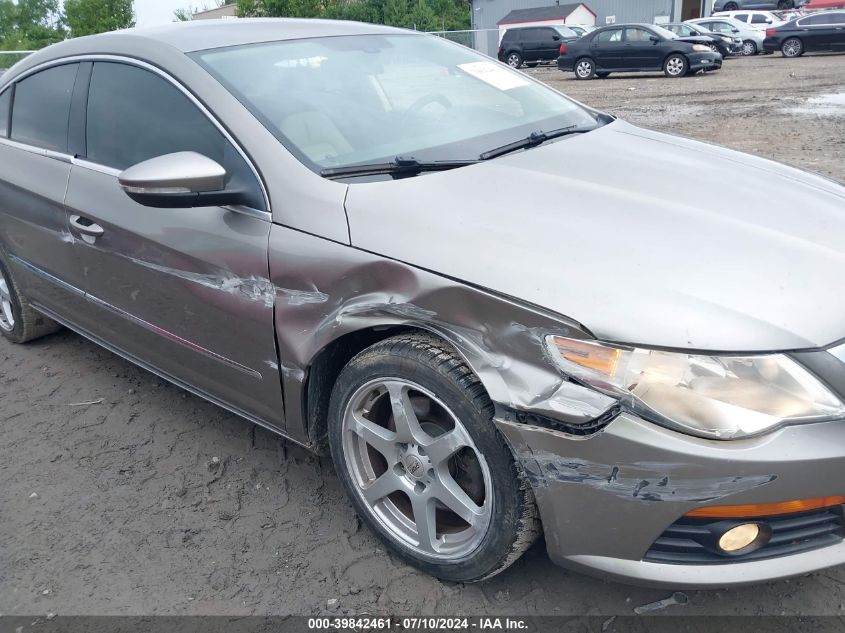 2010 Volkswagen Cc Sport VIN: WVWML7AN0AE514527 Lot: 39842461