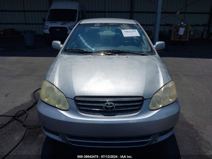 2004 Toyota Corolla Le VIN: 2T1BR32E54C290465 Lot: 39842475