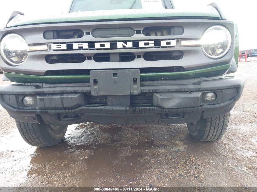 2022 Ford Bronco Big Bend VIN: 1FMDE5BH3NLA97179 Lot: 39842485