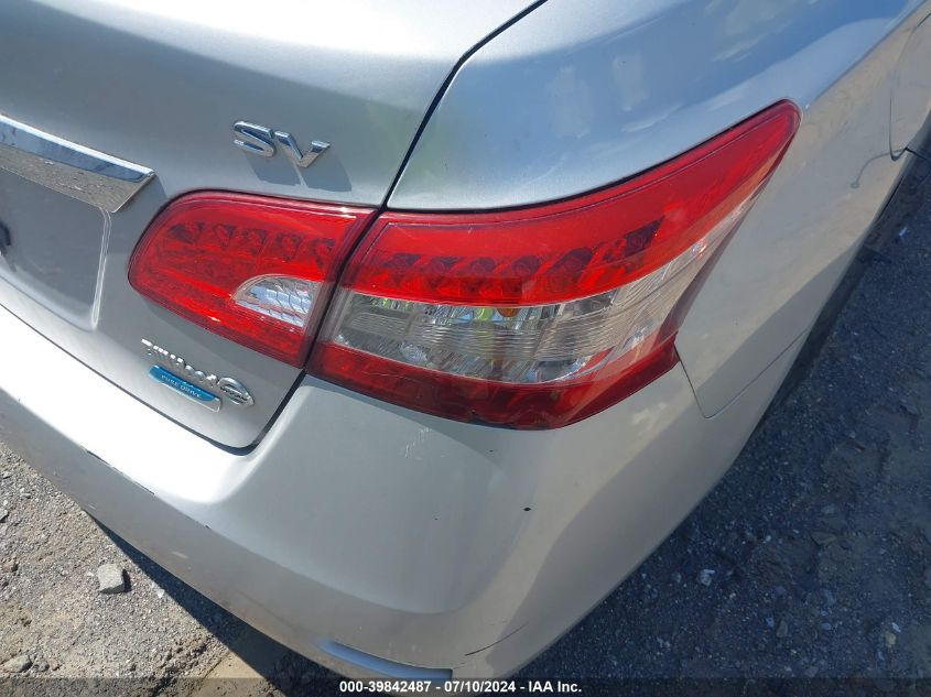 2013 Nissan Sentra Sv VIN: 3N1AB7AP1DL746214 Lot: 39842487