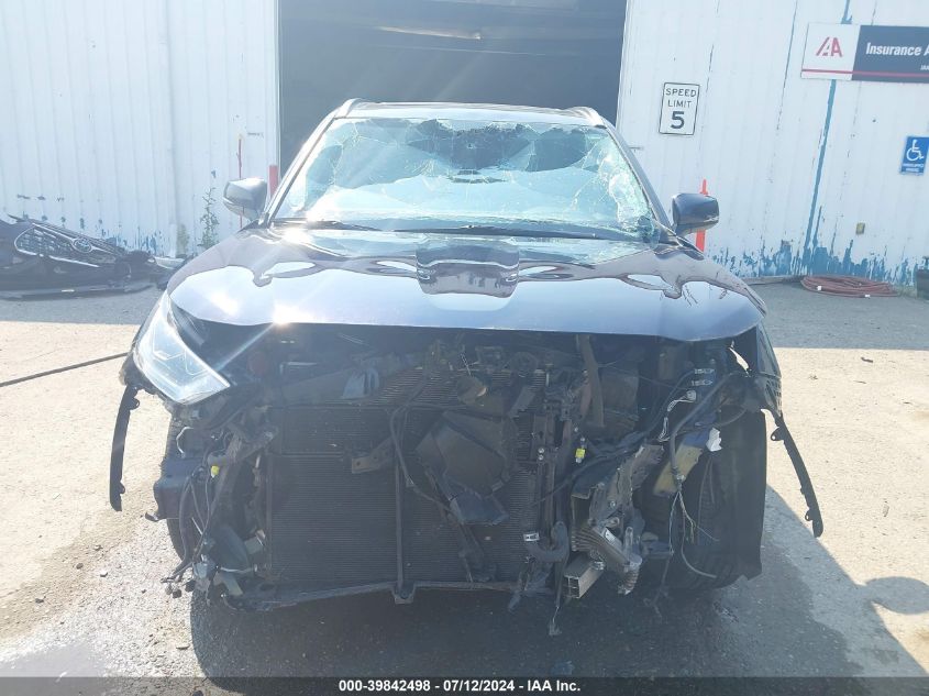 2021 Toyota Highlander Hybrid Limited VIN: 5TDXBRCH9MS019454 Lot: 39842498