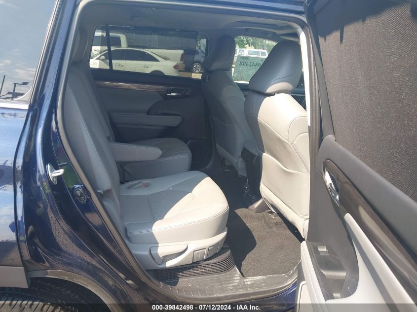 2021 Toyota Highlander Hybrid Limited VIN: 5TDXBRCH9MS019454 Lot: 39842498