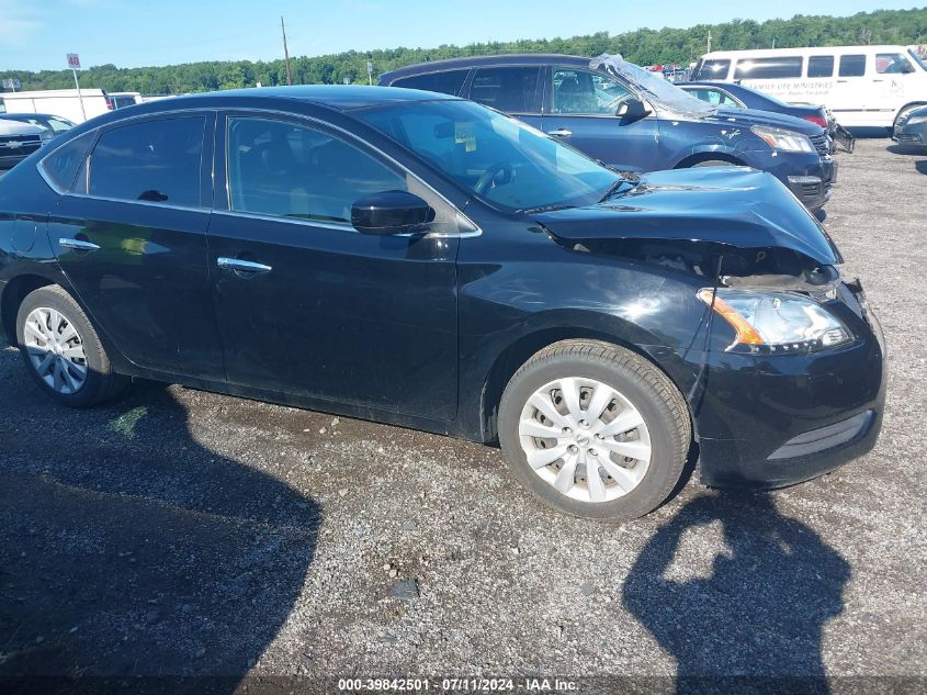 2015 Nissan Sentra Sv VIN: 3N1AB7APXFY356976 Lot: 39842501