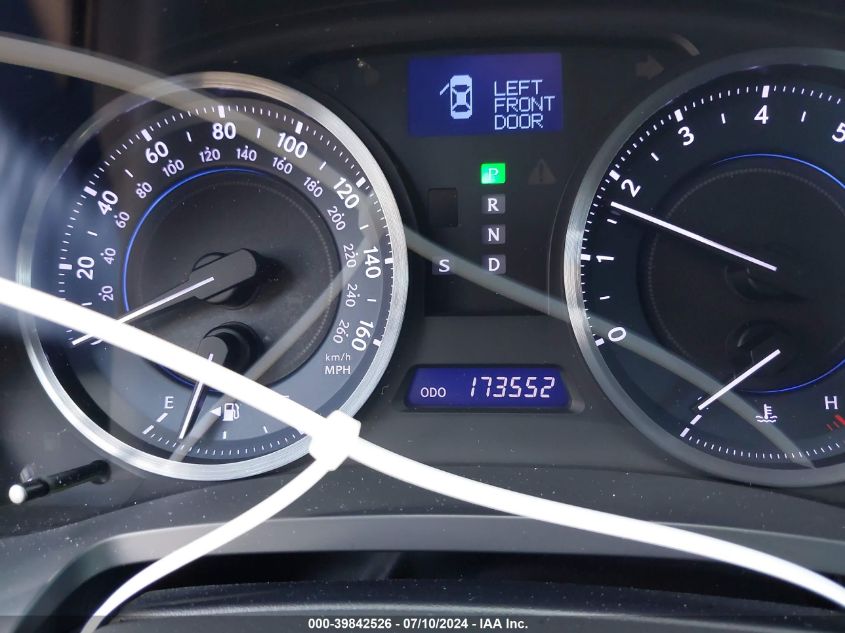 2011 Lexus Is 250 250 VIN: JTHBF5C28B5138813 Lot: 39842526