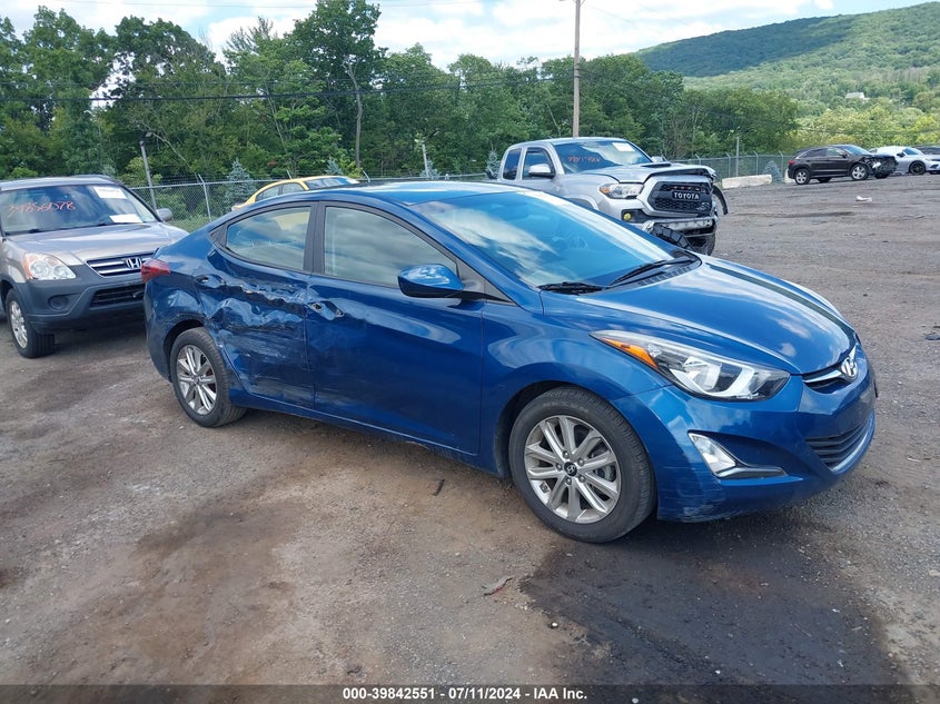 2015 HYUNDAI ELANTRA