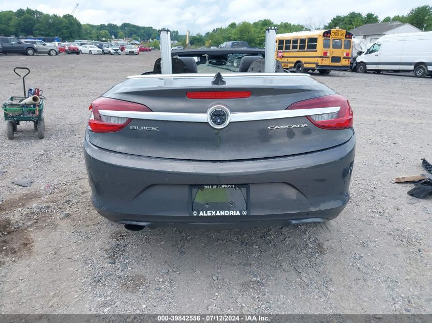 2016 Buick Cascada Premium VIN: W04WT3N50GG032935 Lot: 39842556