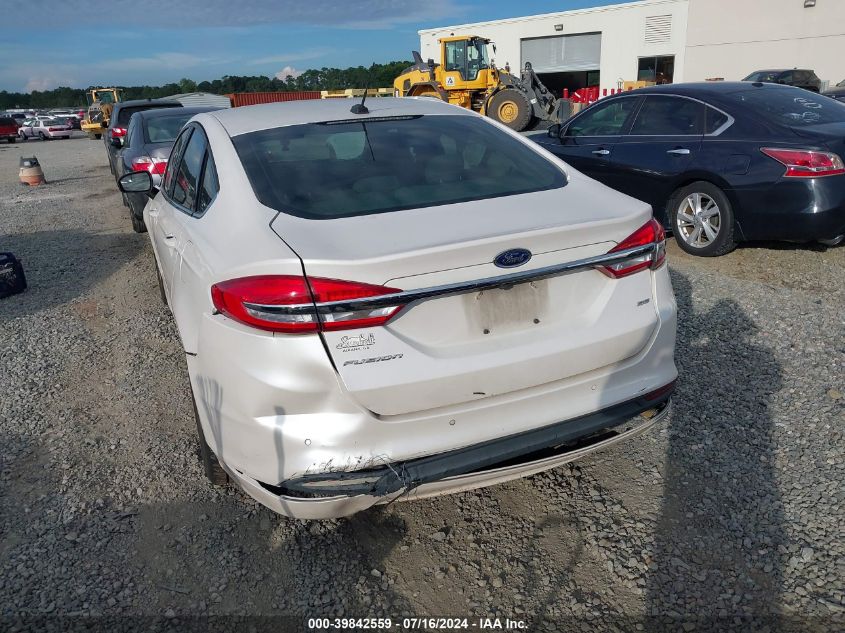 2017 Ford Fusion Se VIN: 3FA6P0H7XHR327904 Lot: 39842559