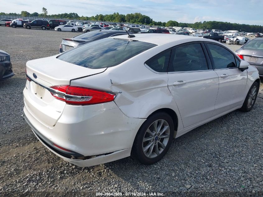 2017 Ford Fusion Se VIN: 3FA6P0H7XHR327904 Lot: 39842559