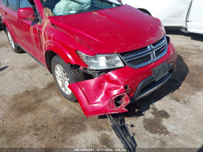 2016 Dodge Journey Sxt VIN: 3C4PDCBG4GT218518 Lot: 39842561