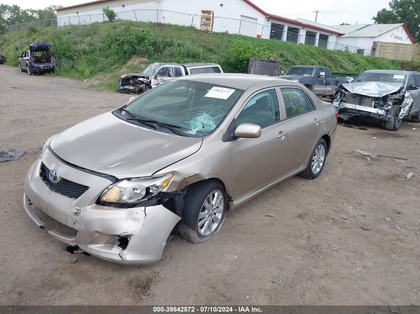 2009 Toyota Corolla Le VIN: 2T1BU40E79C042409 Lot: 39842572