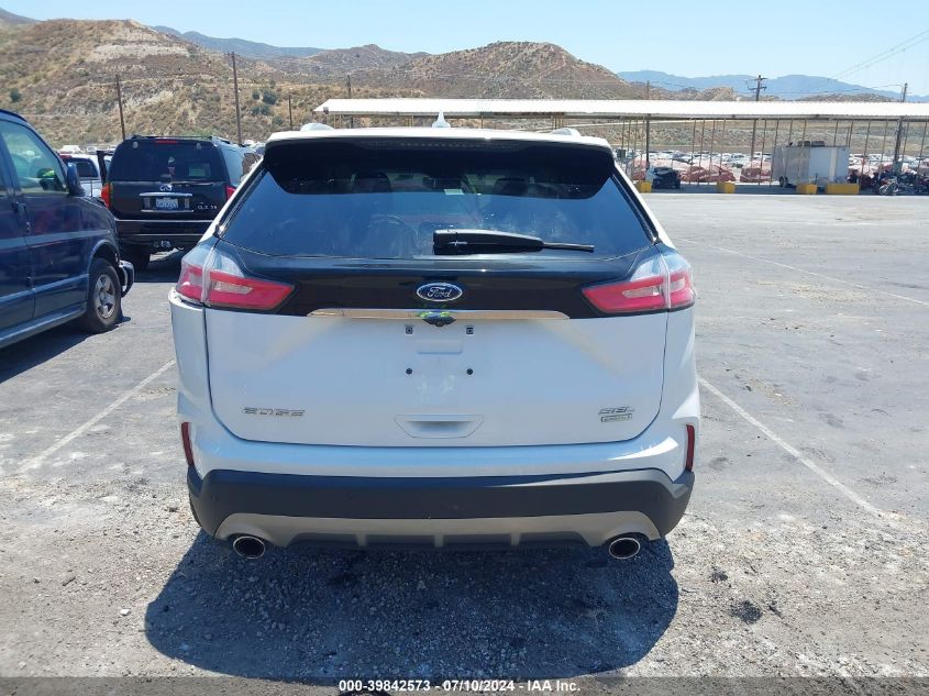 2020 Ford Edge Sel VIN: 2FMPK3J9XLBA73821 Lot: 39842573