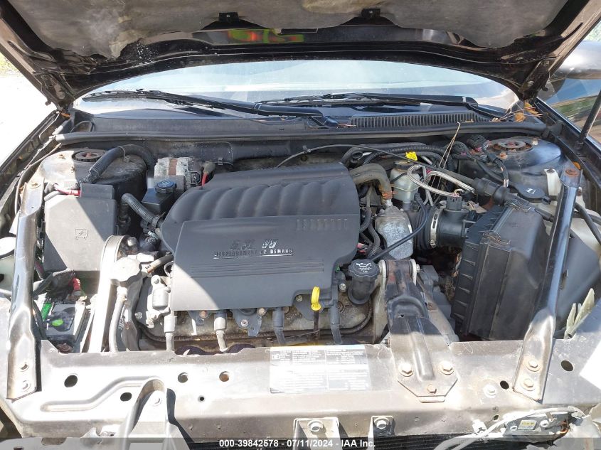 2006 Chevrolet Monte Carlo Ss VIN: 2G1WL16C669293919 Lot: 39842578