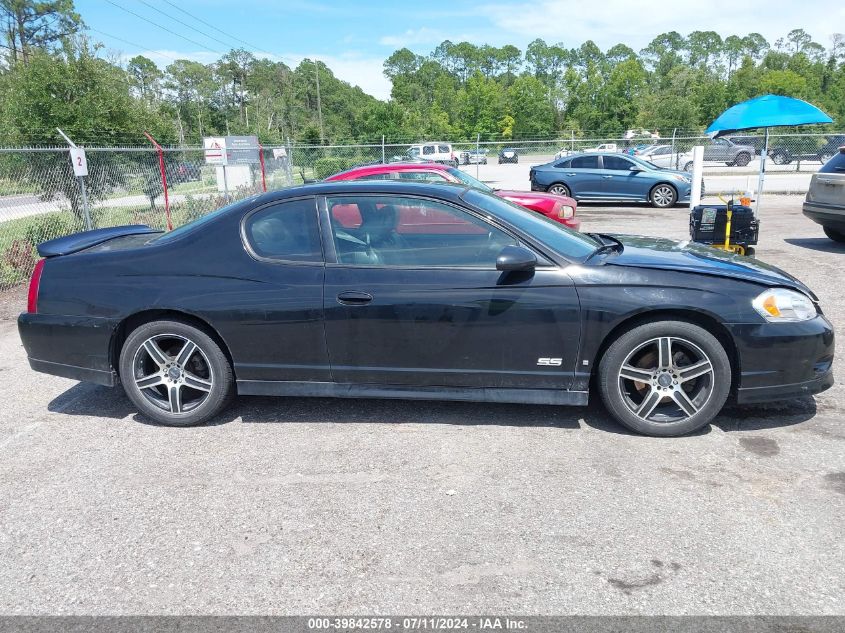 2006 Chevrolet Monte Carlo Ss VIN: 2G1WL16C669293919 Lot: 39842578