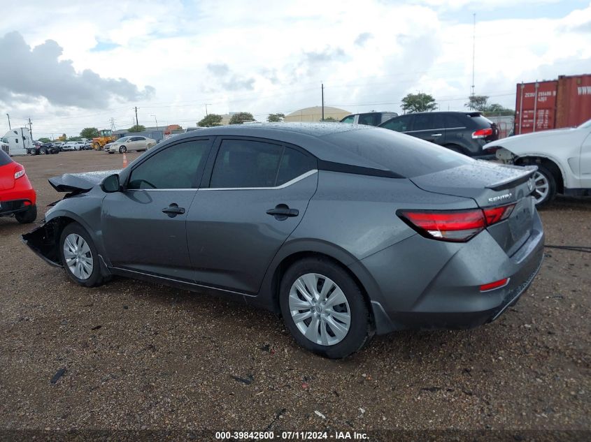 2024 Nissan Sentra S Xtronic Cvt VIN: 3N1AB8BV3RY325365 Lot: 39842600