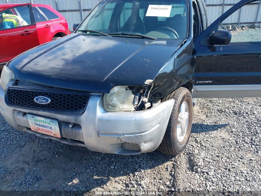 2001 Ford Escape Xls VIN: 1FMYU01101KB80127 Lot: 39842605