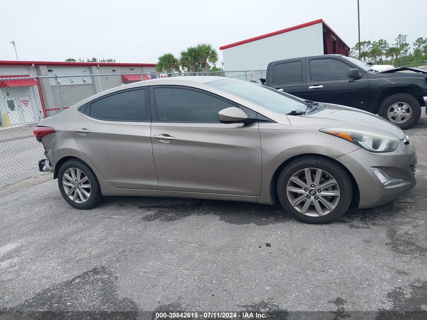 2014 Hyundai Elantra Se VIN: 5NPDH4AE4EH544376 Lot: 39842615