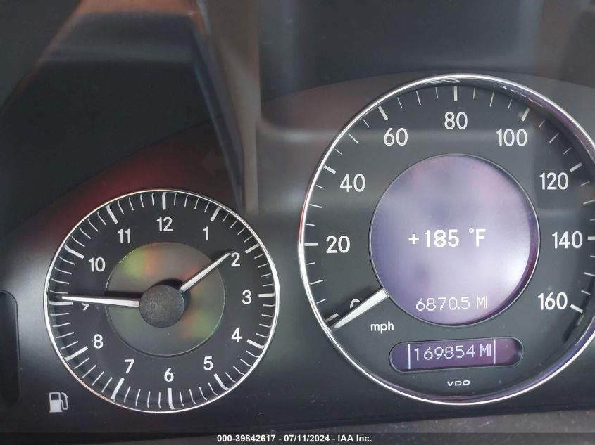 2005 Mercedes-Benz E 320 Cdi VIN: WDBUF26J75A611199 Lot: 39842617