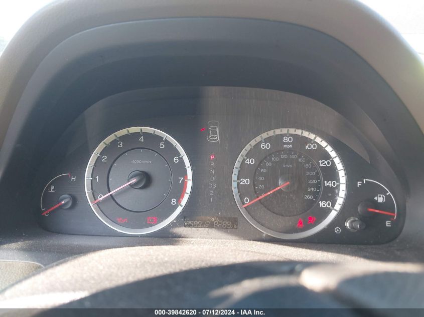 2009 Honda Accord 2.4 Lx VIN: 1HGCP26339A197566 Lot: 39842620