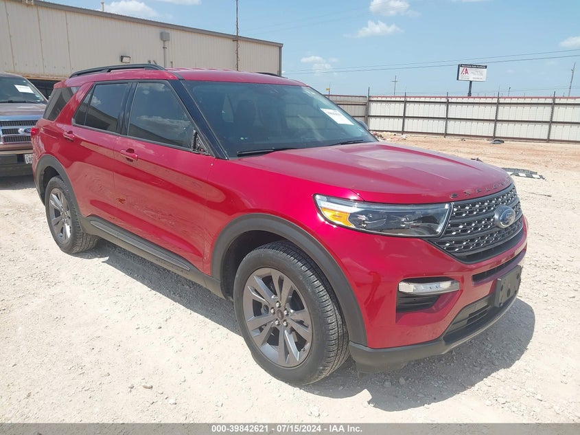 VIN 1FMSK7DH0NGA34526 2022 FORD EXPLORER XLT