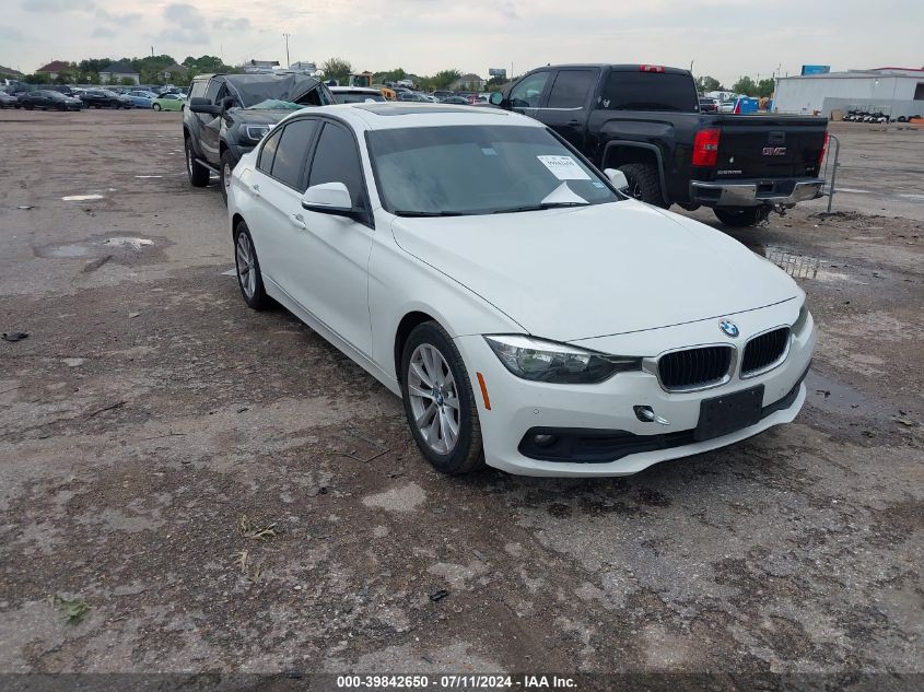 2016 BMW 320I VIN: WBA8A9C56GK619421 Lot: 39842650