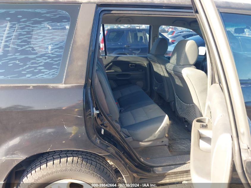 2006 Honda Pilot Lx VIN: 5FNYF28156B049134 Lot: 39842664