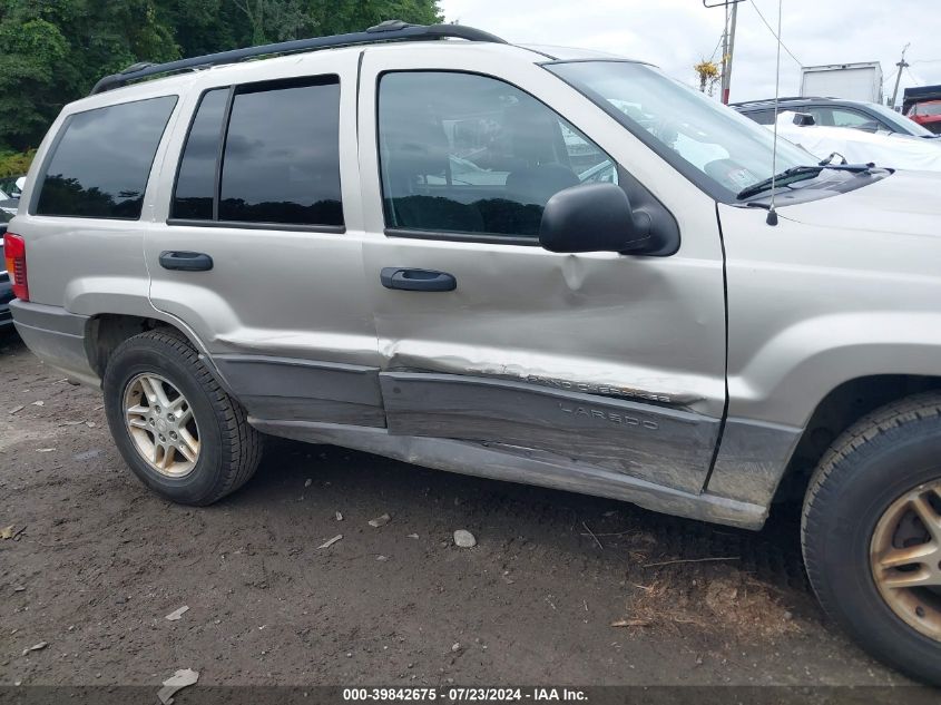 2003 Jeep Grand Cherokee Laredo VIN: 1J4GW48S63C544333 Lot: 39842675