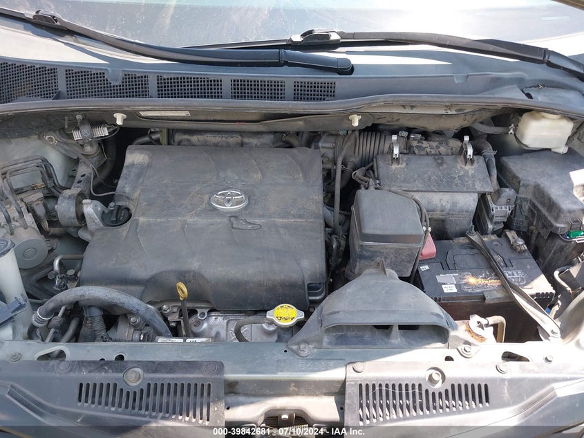 2014 Toyota Sienna Le 7 Passenger VIN: 5TDJK3DC9ES073344 Lot: 39842681