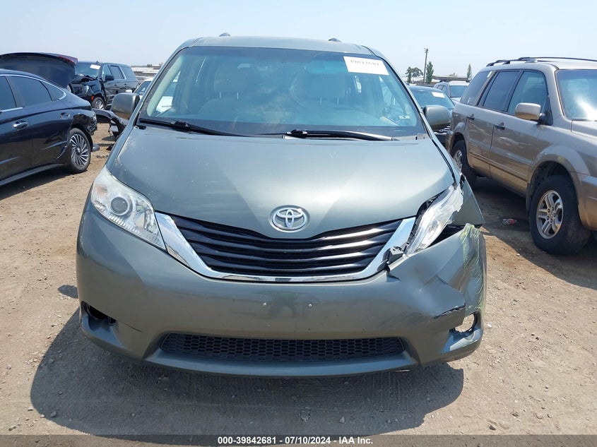 2014 Toyota Sienna Le 7 Passenger VIN: 5TDJK3DC9ES073344 Lot: 39842681