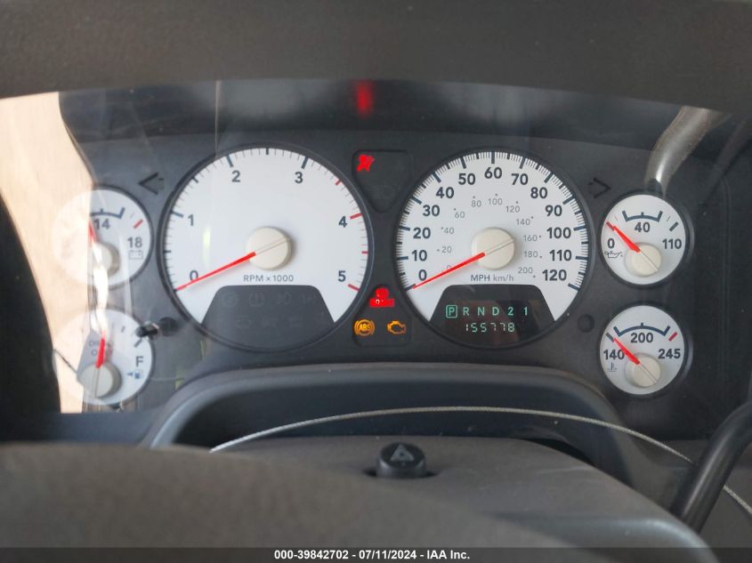 2007 Dodge Ram 2500 Slt/Trx4 Off Road/Sport/Power Wagon VIN: 1D7KS28CX7J504515 Lot: 39842702