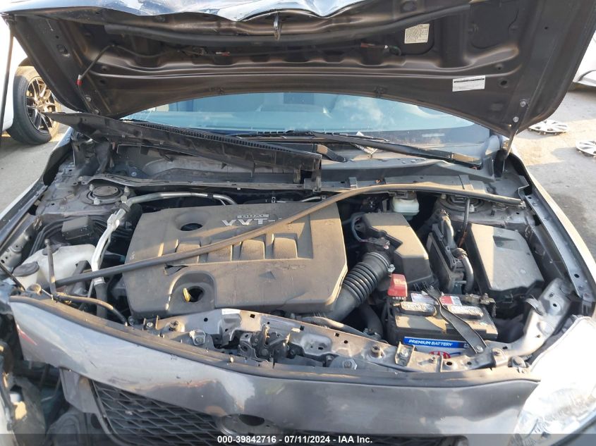 2009 Toyota Corolla Le VIN: JTDBL40E19J025208 Lot: 39842716